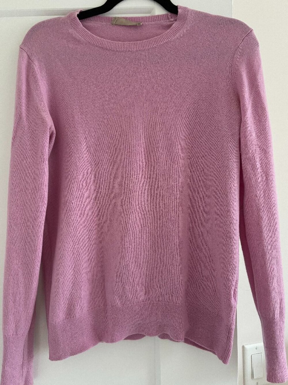 Everlane 100% Cashmere Pink Light Sweater